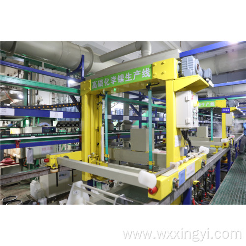 Chemical nickel plating production line